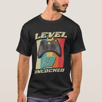 Gaming 9e verjaardag Cadeau 9 jaar oud Jongen Gi T-shirt