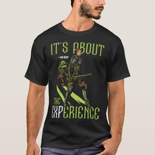 Gaming Adventurer Experience T-shirt (Voorkant)