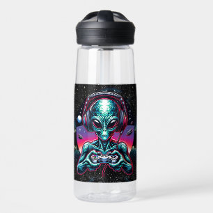 Gaming Alien Buitenaards Worden Gepersonaliseerd Waterfles