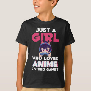Gaming Anime Japans meisje Manga Otaku Kinder T-shirt