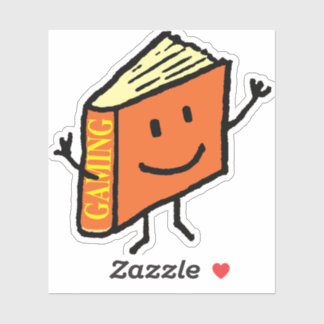 Gaming boek sticker