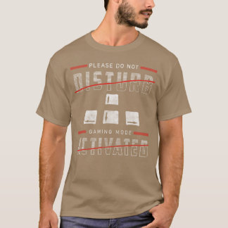 Gaming Computer Games League Spelende vintage meis T-shirt