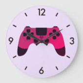 Gaming Controller Video games Nerd Gamer Grote Klok (Voorkant)