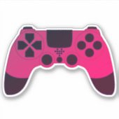 Gaming Controller Video games Nerd Gamer Sticker (Voorkant)