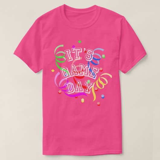 Gaming Day Zone Online Player Server Shirt Cadeau  (Design voorkant)