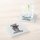 Gaming design voor de allerbeste beheersing glazen onderzetter (Schuin)