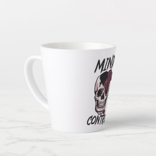 Gaming design voor de allerbeste beheersing latte mok (Linkerhoek)