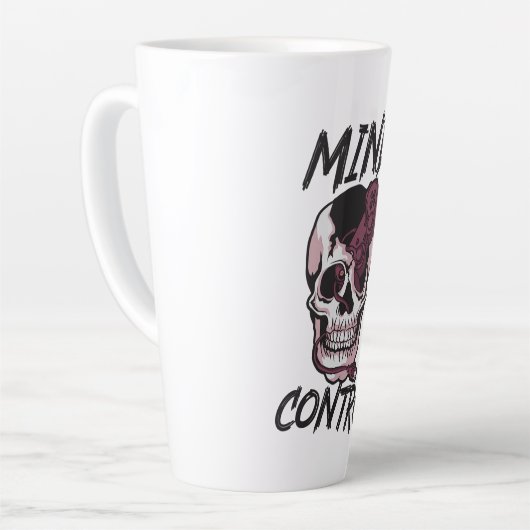 Gaming design voor de allerbeste beheersing latte mok (Linkerhoek)