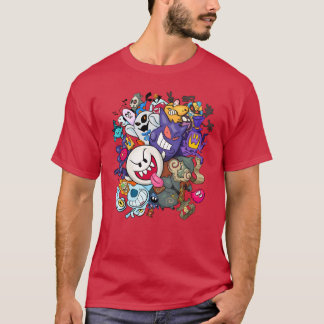 Gaming Doodle vrienden vriend T-shirt