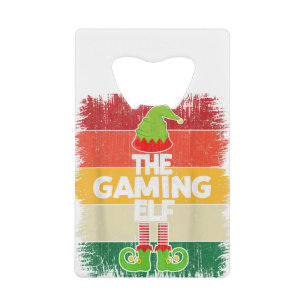 Gaming Elf Matching Group Christmas Party Paja Kredietkaart Flessenopener