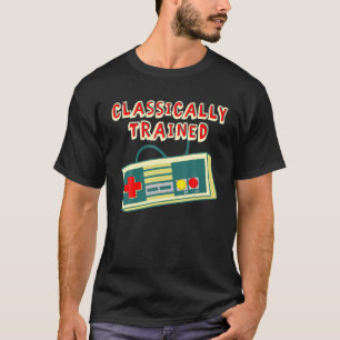 Gaming Gift klassiek opgeleide gamer Retro Vintag T-shirt