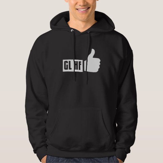 Gaming  Good Luck Have Fun Hoodie (Voorkant)