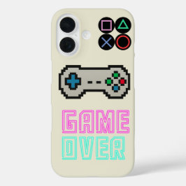 Gaming iPhone Case – Pixel Art Video Game Cover