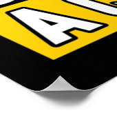 Gaming is geen misdaad - Grappig videospel, games Poster (Hoek)