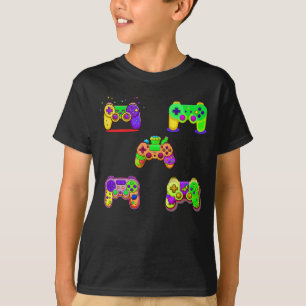 Gaming Kleurrijke Video Games Controller T-shirt