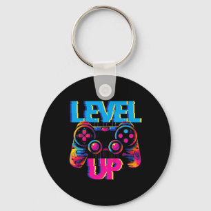 Gaming Level Up Game Controller Video Game Pop Kun Sleutelhanger