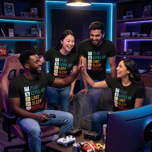 Gaming Levenscyclus T-shirt