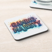 Gaming Majesteit Bier Onderzetter (Linkerzijde)