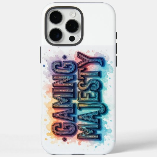 Gaming Majesteit Case-Mate iPhone Case (Achterkant)
