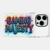 Gaming Majesteit Case-Mate iPhone Case (Achterkant (horizontaal))