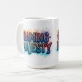 Gaming Majesteit Koffiemok (Voorkant links)