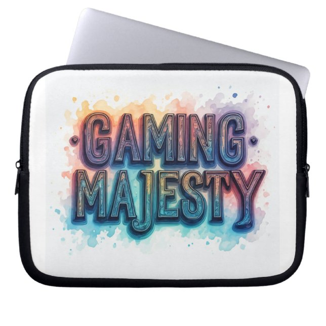 Gaming Majesteit Laptop Sleeve (Voorkant)