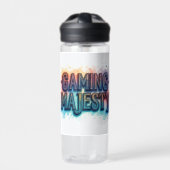 Gaming Majesteit Waterfles (Voorkant)