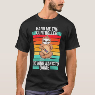 Gaming me de controller King Console gamer T-shirt