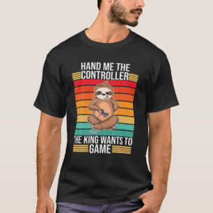 Gaming me de controller King Console gamer T-shirt