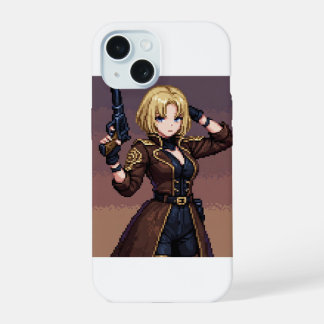 Gaming Pixel Art Dekbed – Cozy Gamer Sfeer iPhone 15 Hoesje
