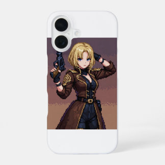 Gaming Pixel Art Dekbed – Cozy Gamer Sfeer iPhone 16 Hoesje