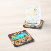 Gaming Remote Controller Retro Bier Onderzetter (Rechterzijde)