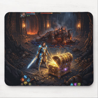 GAMING: Schatkist Van Boss Fight Muismat