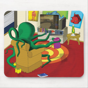 Gaming Squid Mouse Mat Muismat
