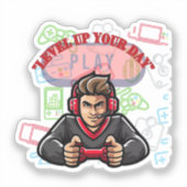 Gaming sticker (Voorkant)