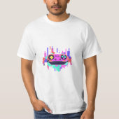 Gaming T-shirt pixel controller  (Devant)