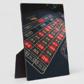 Gaming Table Roulette Las Vegas Fotoplaat (Zijkant)