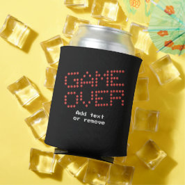 Gaming videogame over belettering Gamer D20 Dice Blikjeskoeler