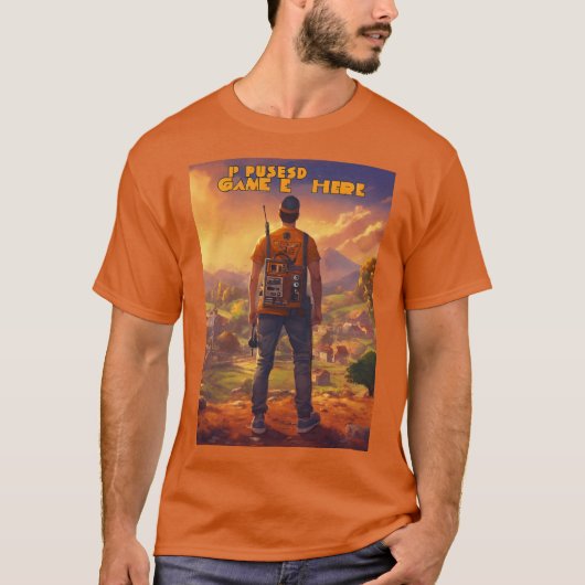 Gaming vigilante t-shirt (Voorkant)