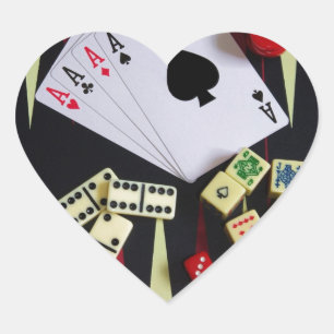 Gamingcasino's Hart Sticker