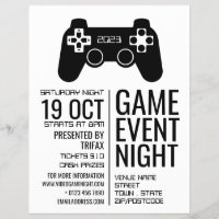 Gamingcontroller, Video Gamer Event Adverteren
