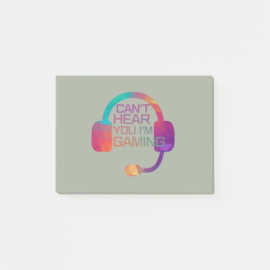 Gamingeertelefoons voor gamers post-it® notes (Voorkant)