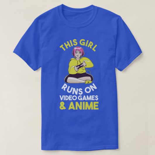Gaminggamer Anime Premium T-shirt (Design voorkant)