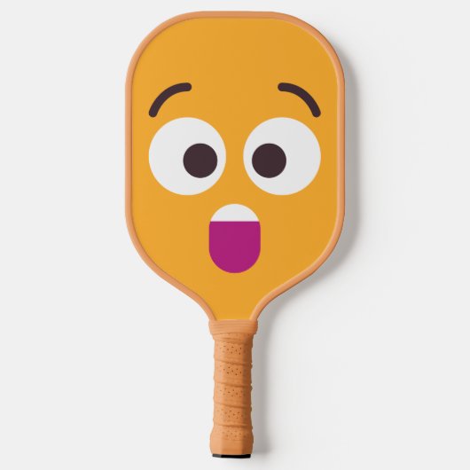 Gaminggezicht + verbluffende standaard aangepaste  pickleball paddle (Achterkant)