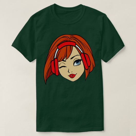 Gamingmeisje T-shirt (Design voorkant)