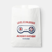 Gamingniveau ontgrendelde videogames Birthday Bedankzakje (Voorkant)