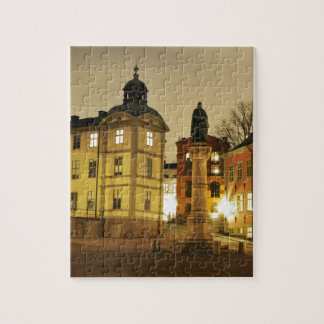 Gamla Stan in Stockholm, Zweden Legpuzzel