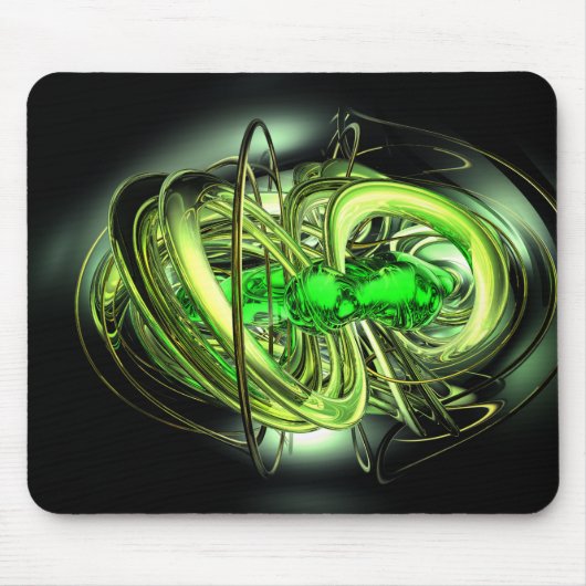 Gamma Ray Burst Abstract Mousepad Muismat (Voorkant)