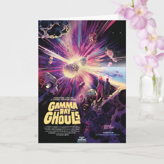 Gamma Ray Burst Pulsars Kilonova kosmische botsing Kaart (Orchidee)