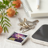 Gamma Ray Burst Pulsars Kilonova kosmische botsing Sleutelhanger (Zijkant)